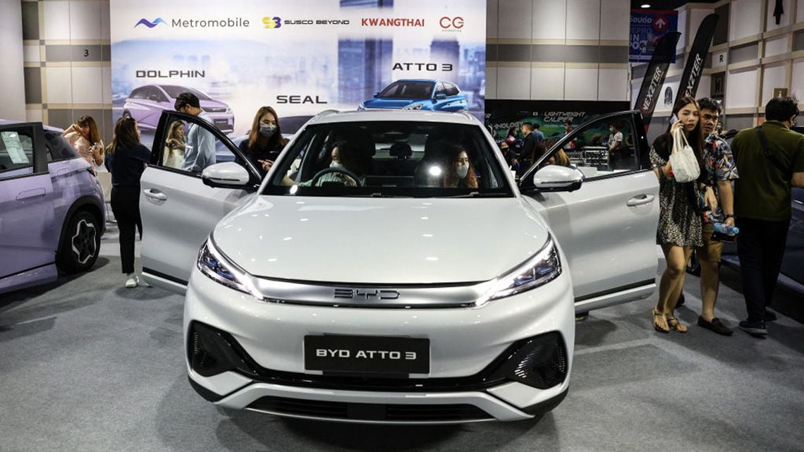 BYDのEV外観