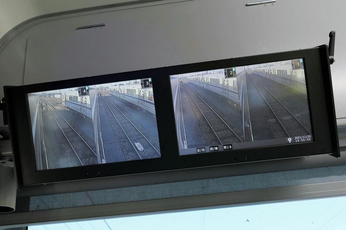 カメラの映像は向きを切り替えることもできる