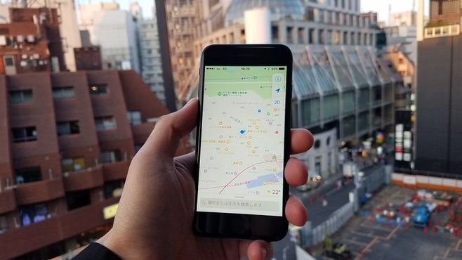 iPhoneの標準マップは劇的進化を遂げている